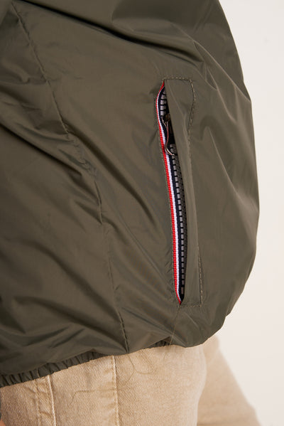 parka garcon hiver #couleur_kaki