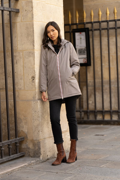 Imperméable fourré long