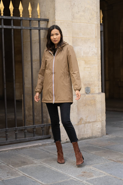 Imperméable fourré long