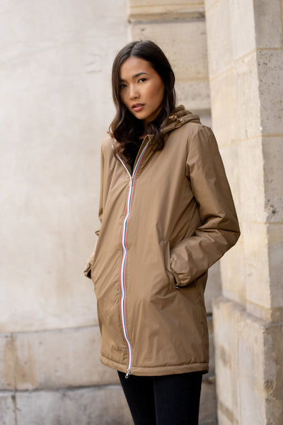 Imperméable fourré long