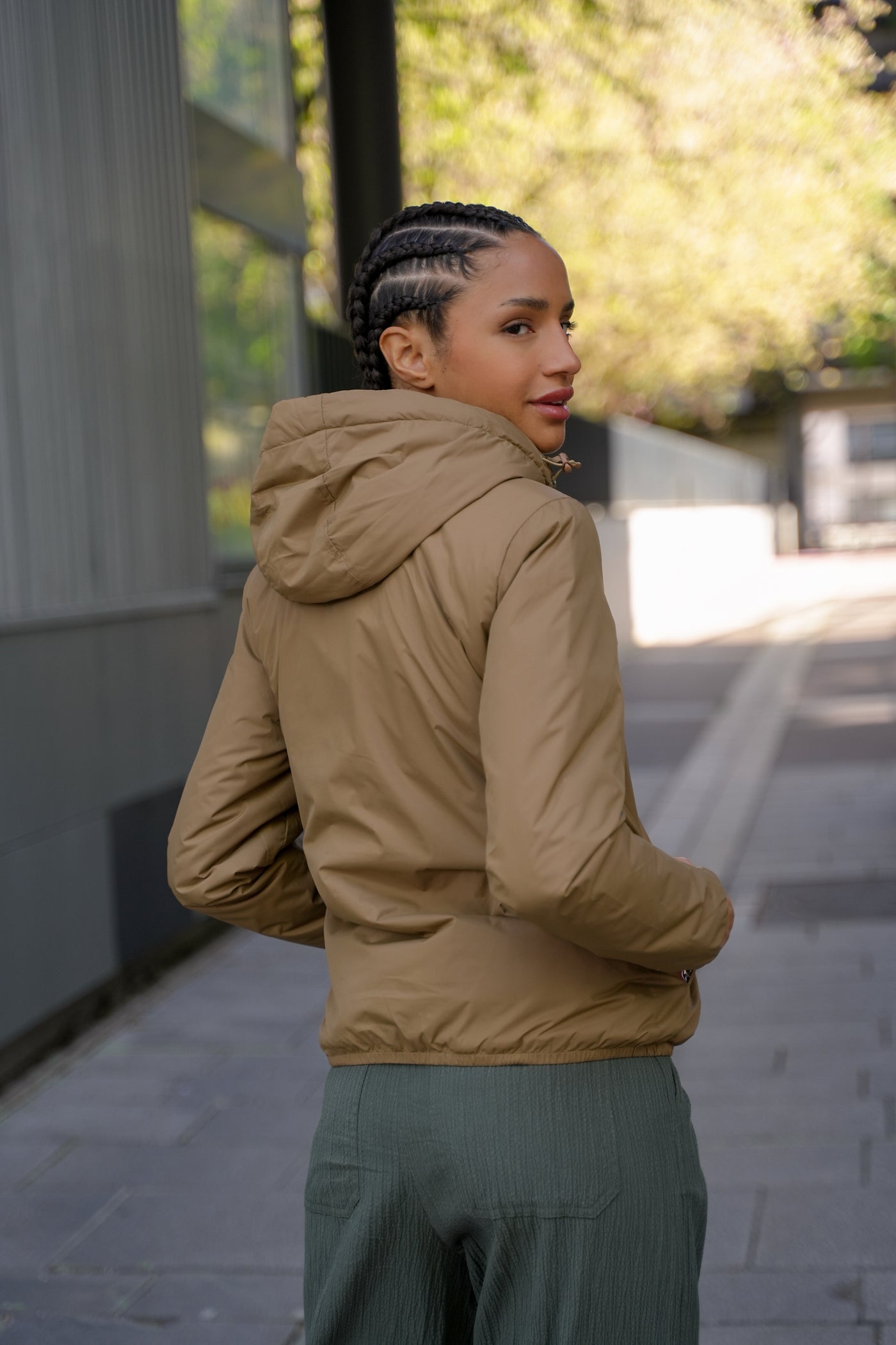 Imperméable fourré femme | Laura Jo #couleur_camel