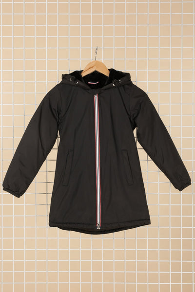 parka fourrure enfant #couleur_noir