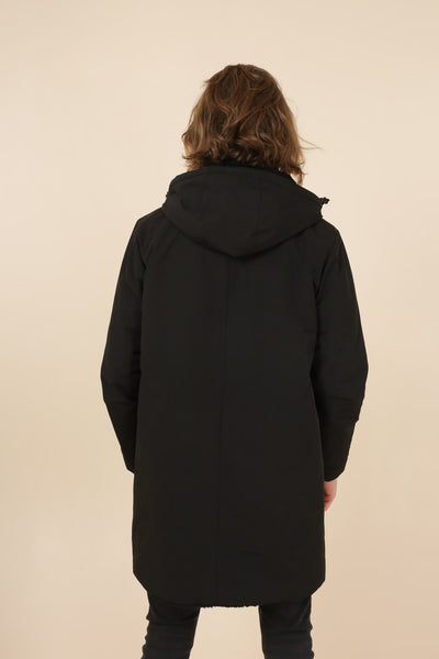 Parka longue doublure mouton