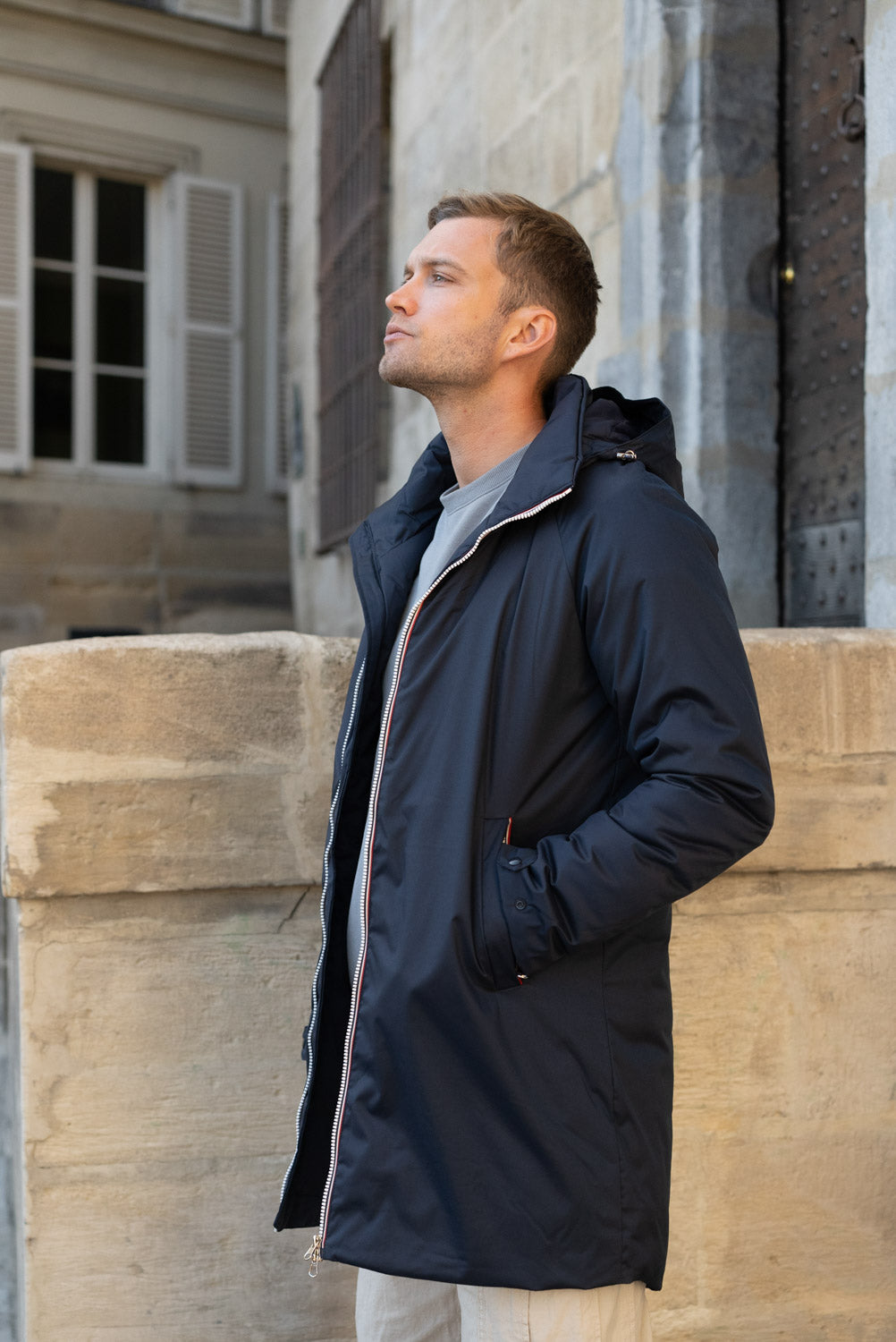 parka homme #couleur_marine