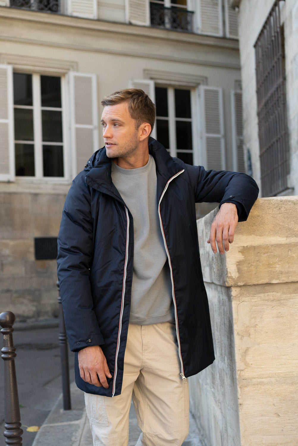 parka homme #couleur_marine