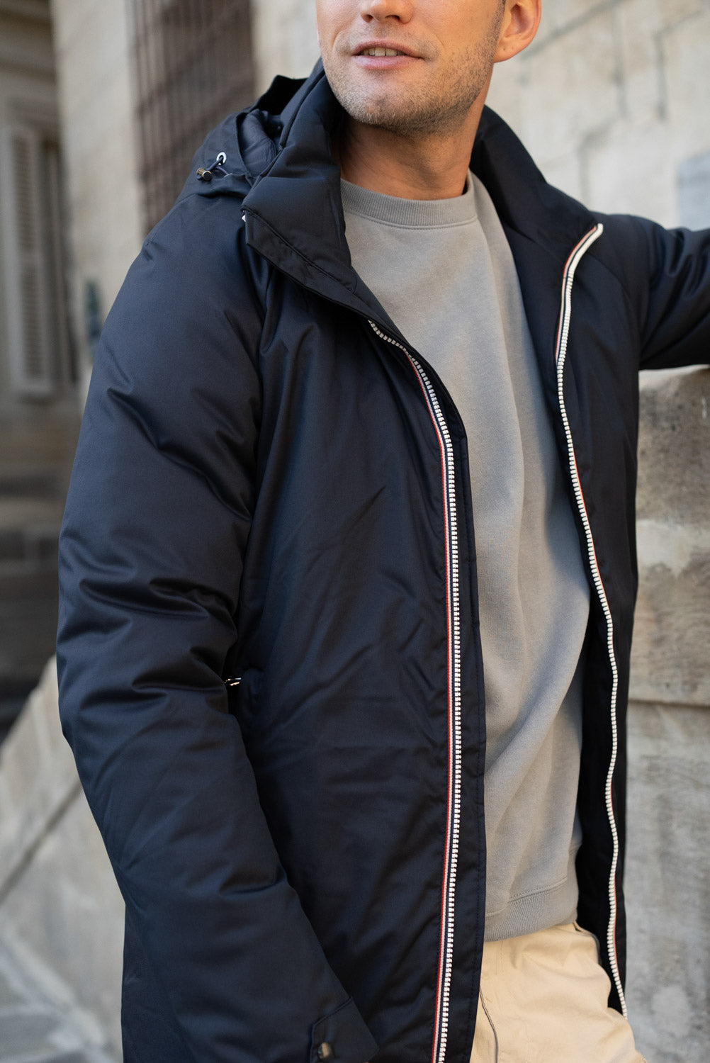 parka homme #couleur_marine