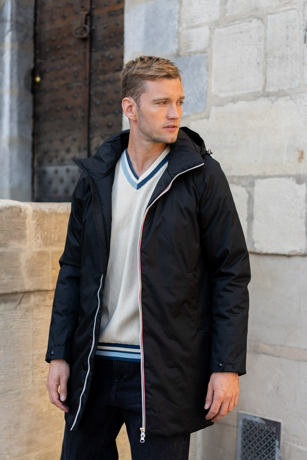 parka homme #couleur_noir