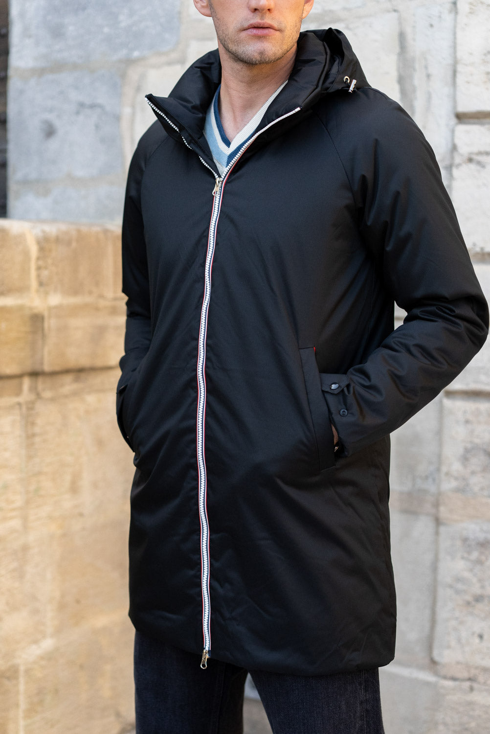 parka homme #couleur_noir