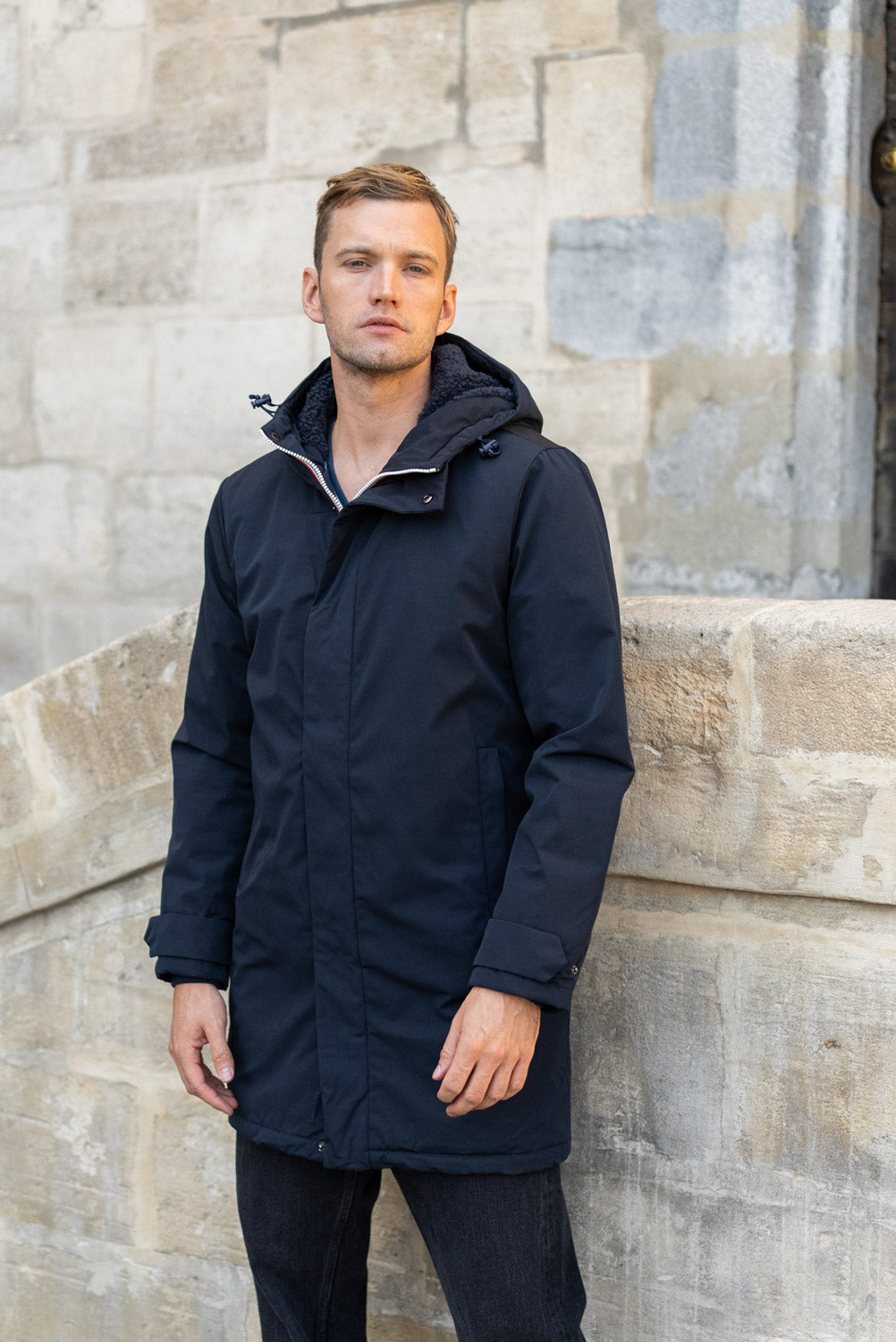 parka homme interieur mouton