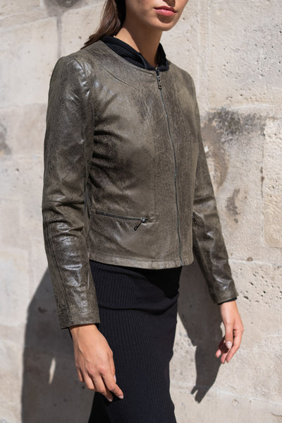 Veste en suedine femme Laura Jo 