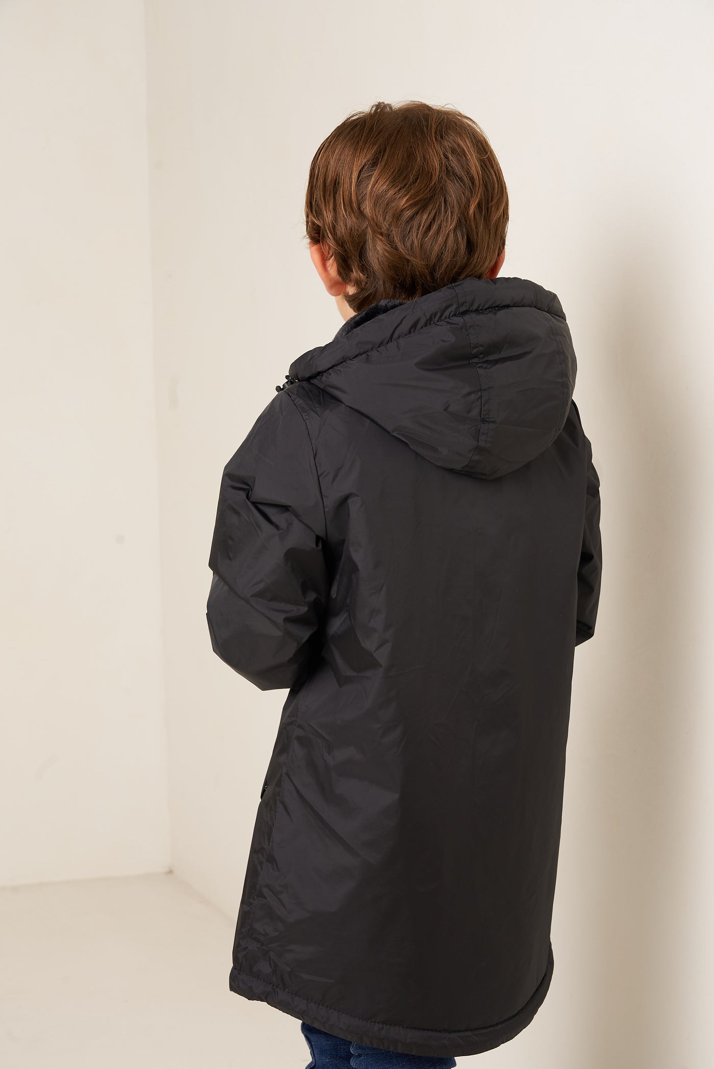 parka fourrure enfant #couleur_noir