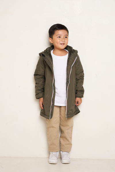 parka fourrure enfant 