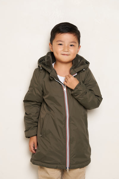 Imperméable fourré long (enfant)