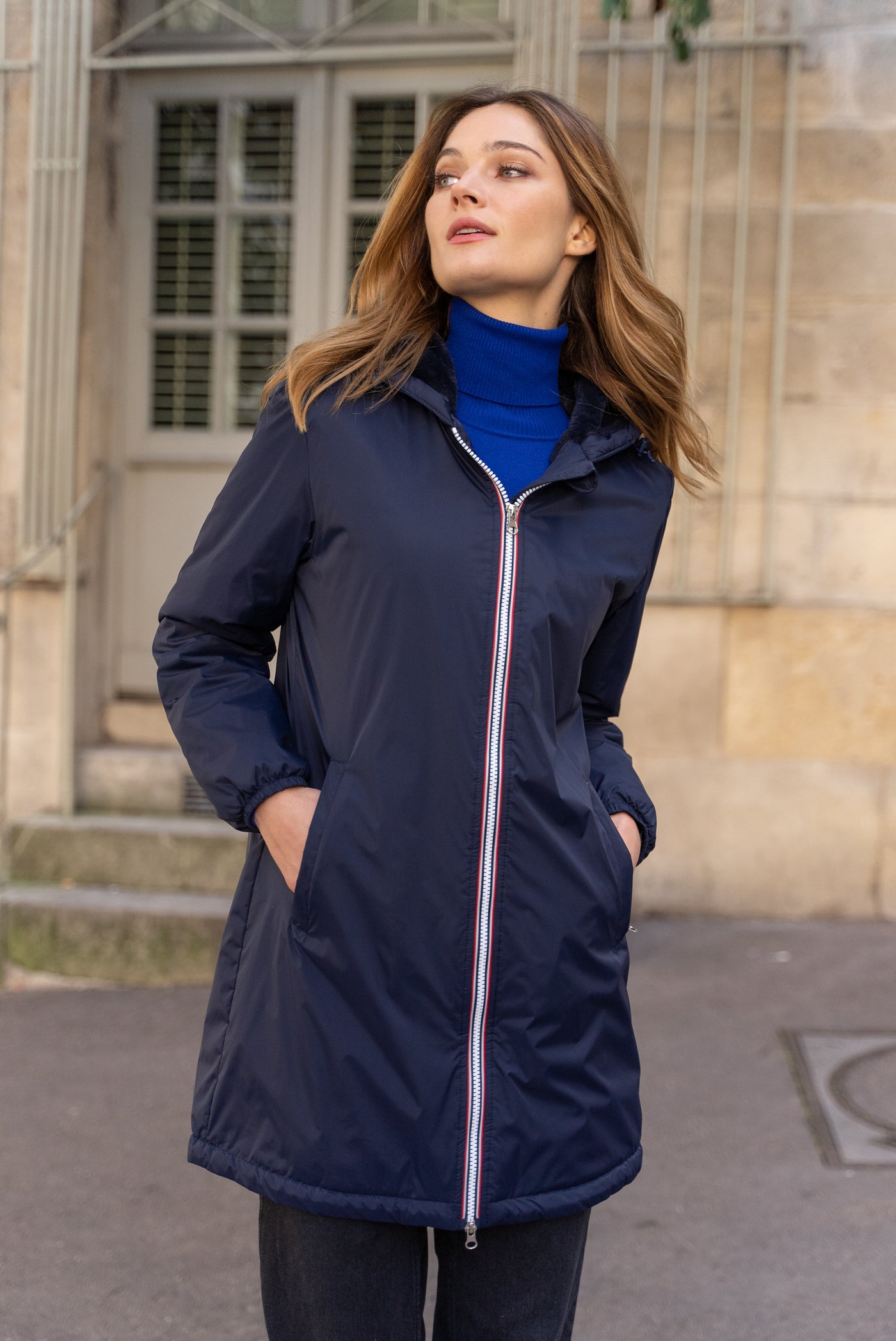 Laura Jo - Manteau Homme court fourré imperméable kaki - Le Petit Placard à  Saint-Paul