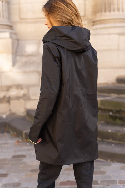 Imperméable réversible | Laura Jo #couleur_noir