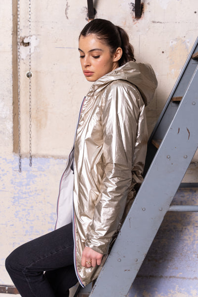 Imperméable réversible | Laura Jo #couleur_blanc