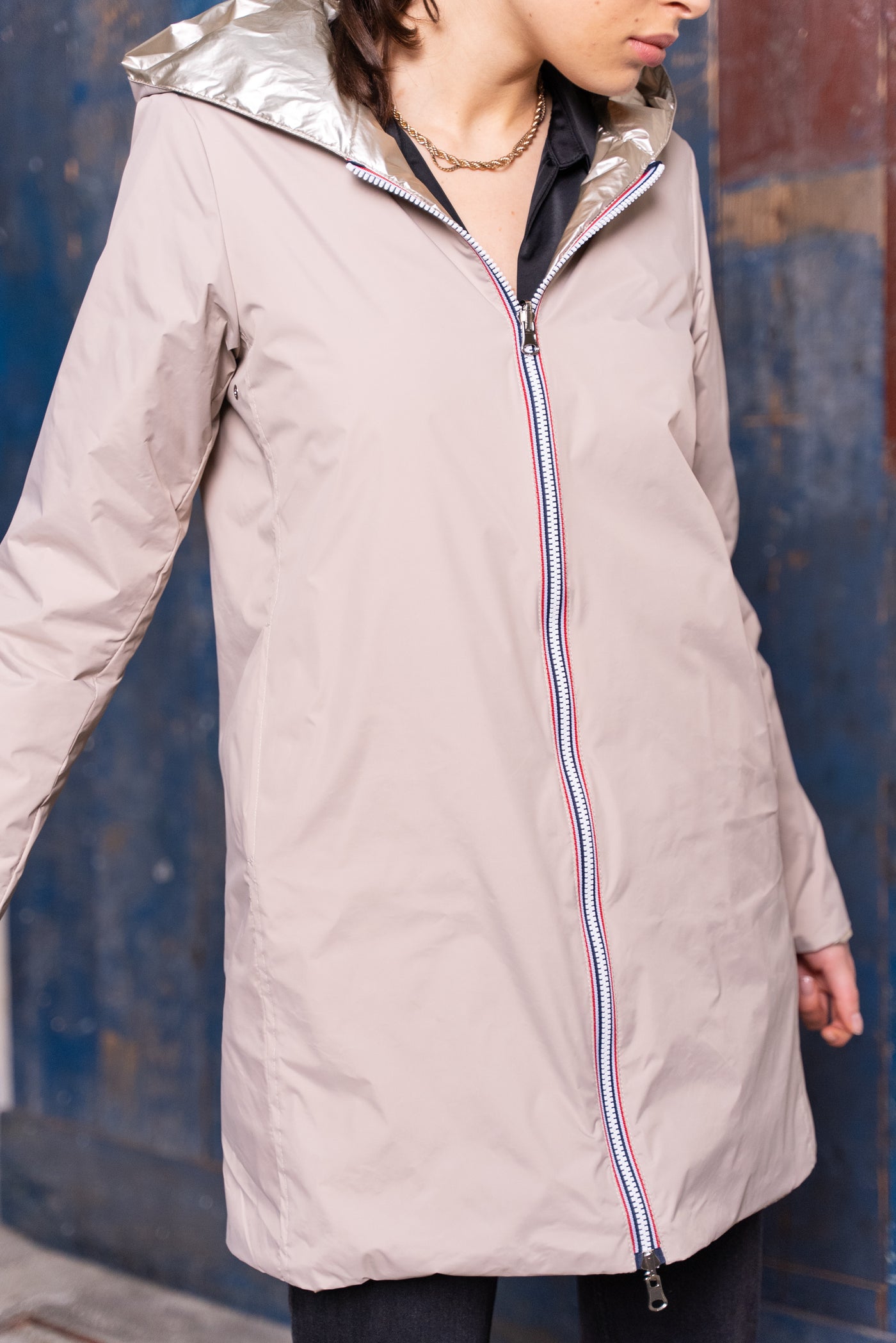 Imperméable réversible | Laura Jo #couleur_beige